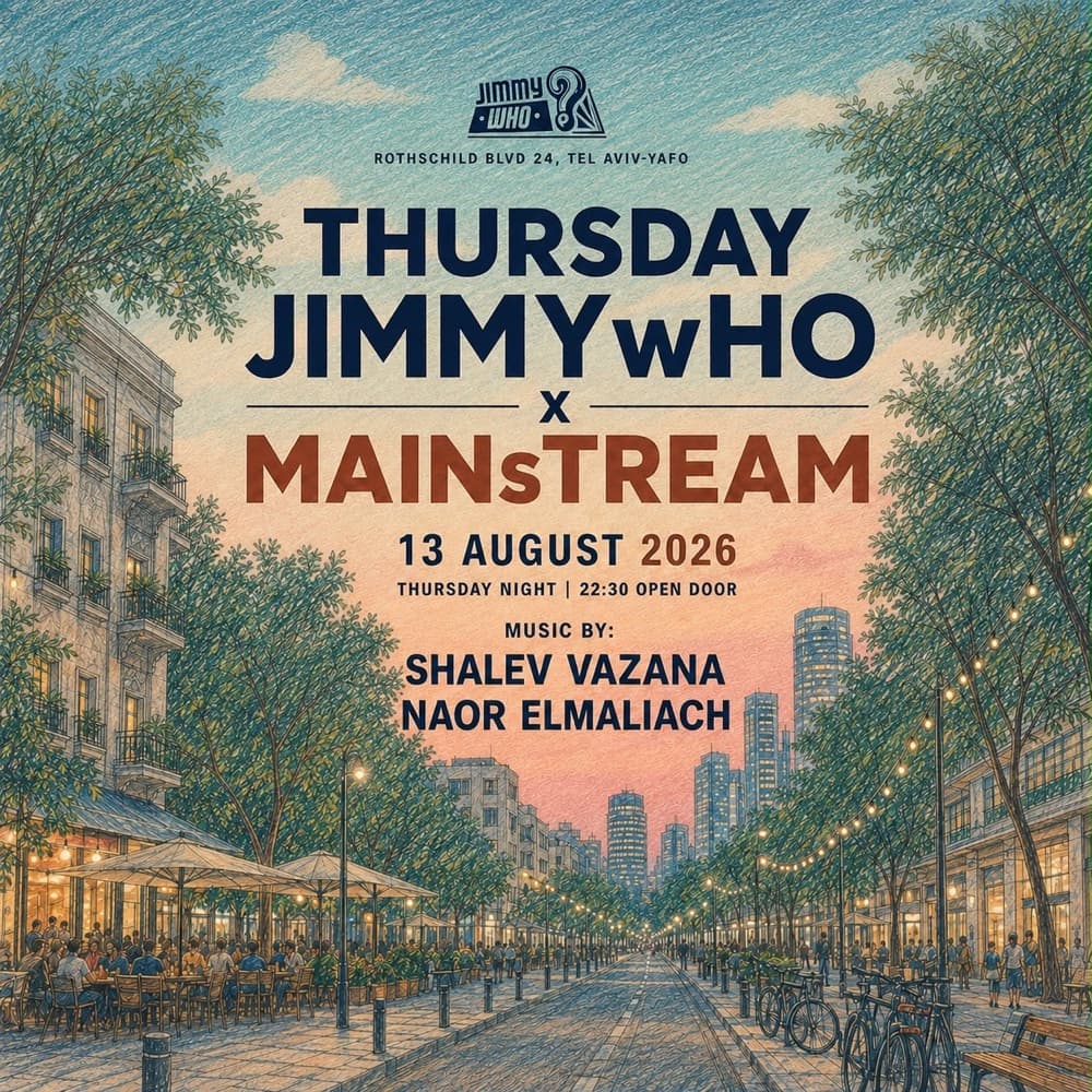 THURSDAY JIMMYwHO X MAINsTREAM✨