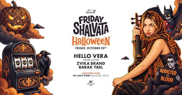 הפוסטר של Friday Shalvata MainStream | Halloween Edition Hosting: HELLO VERA LIVE SHOW 30.10
