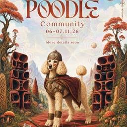 הפוסטר של Poodle community