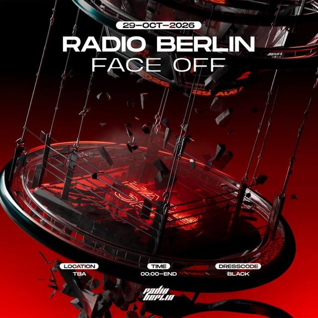 הפוסטר של RADIO BERLIN FACE OFF