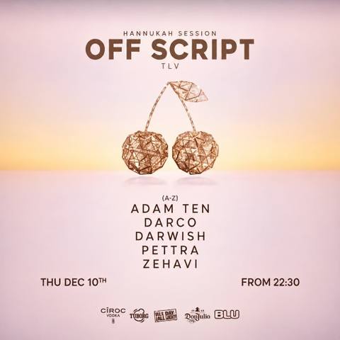 הפוסטר של WTGL: OFF SCRIPT 10.12